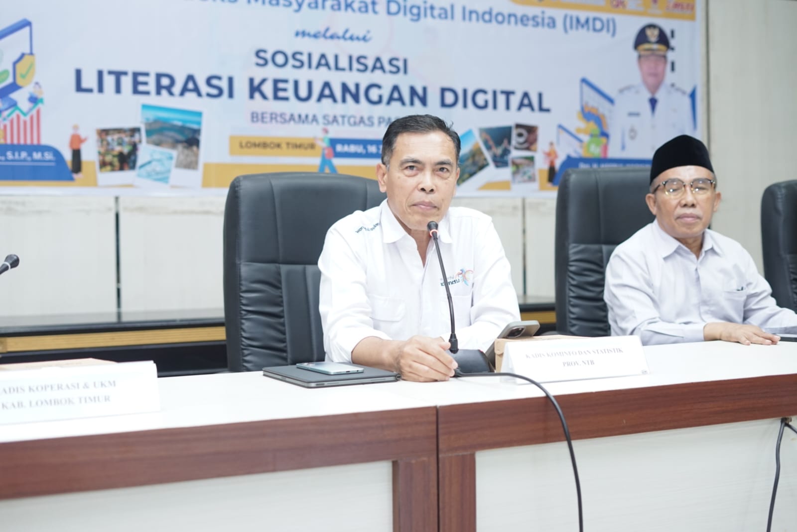 Pemprov NTB Ikhtiarkan Peningkatan IMDI Melalui Sosialisasi Literasi Keuangan Digital di Lombok Timur