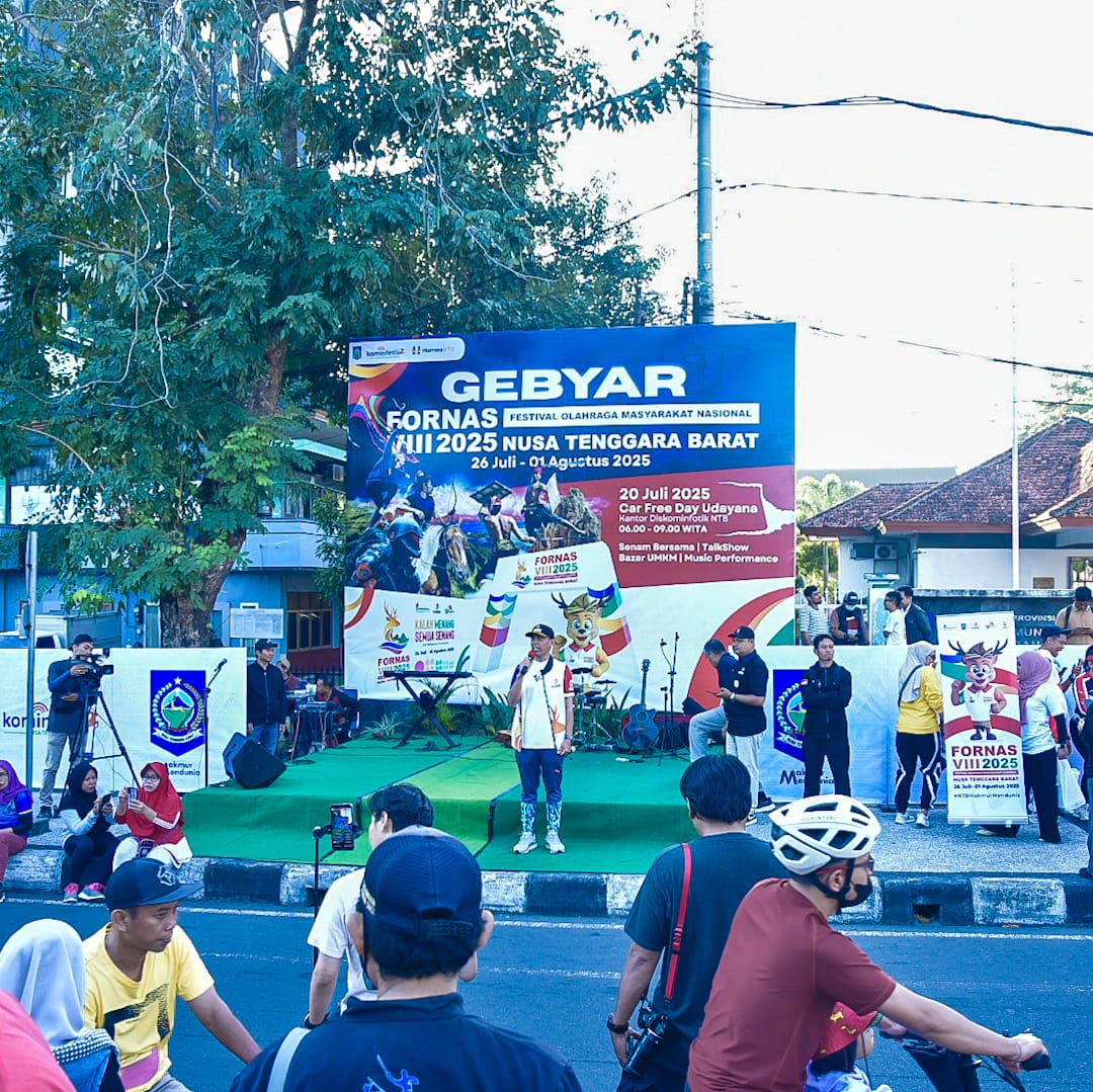 Diskominfotik NTB Gelar Gebyar Fornas VIII, Bertekat Gaungkan Informasi untuk NTB Makmur Mendunia
