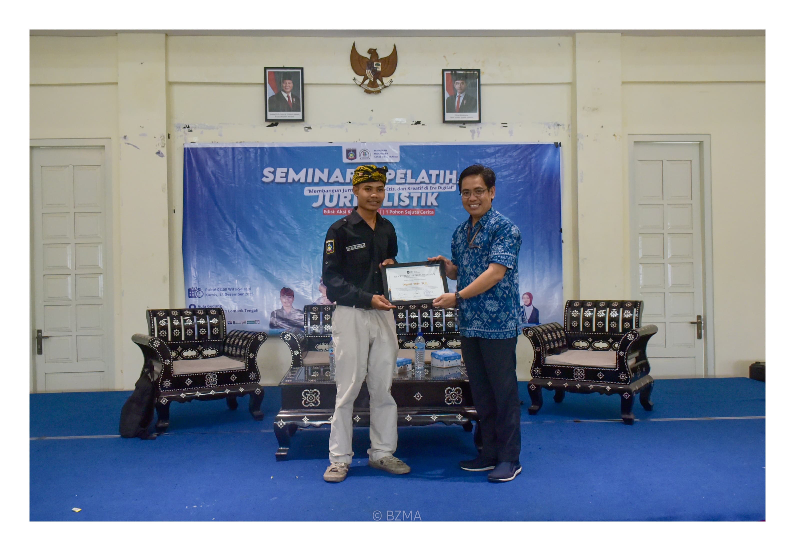 Dinas Kominfotik NTB  Bekali Gen Z Ilmu Jurnalistik