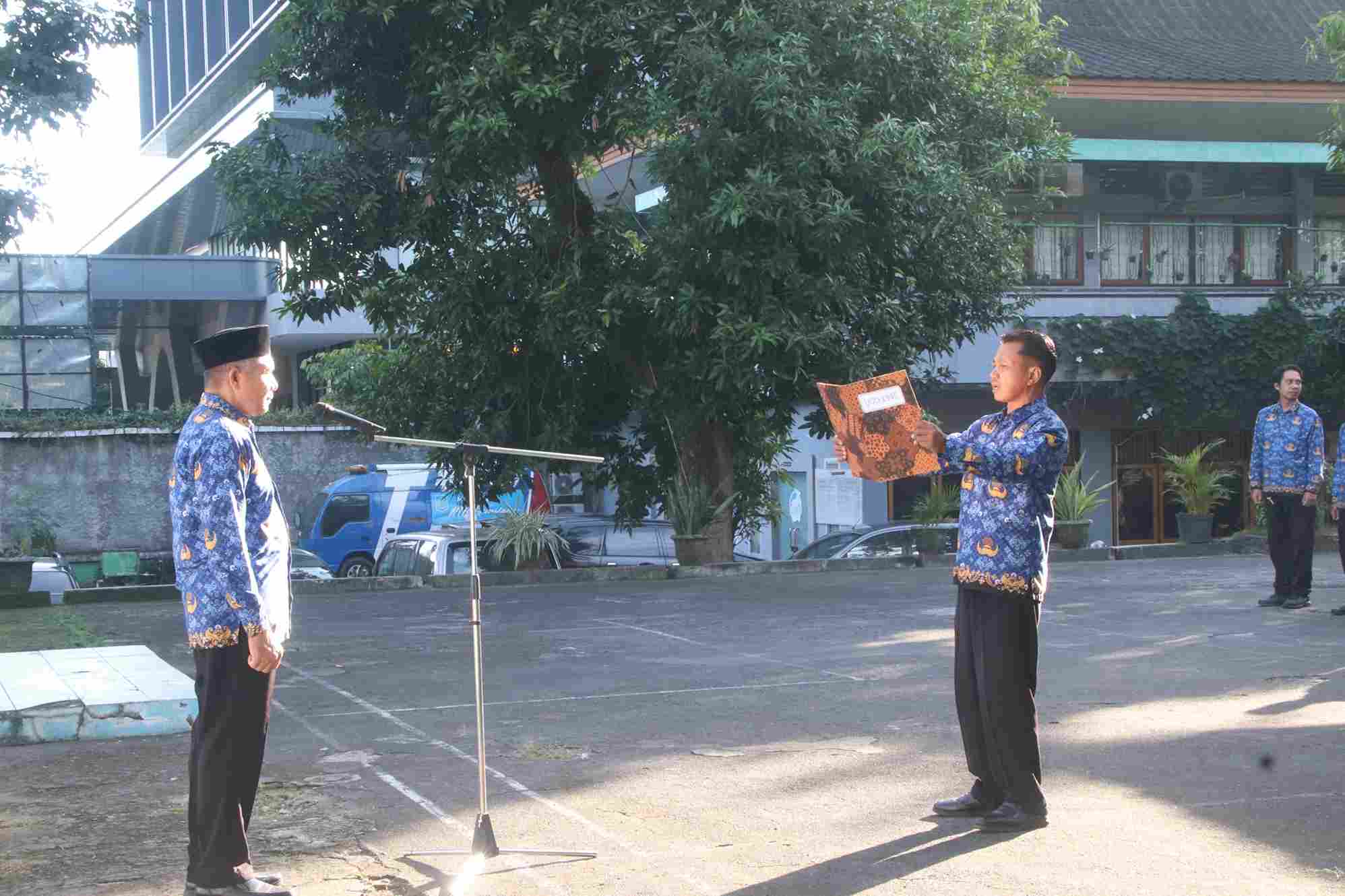 Diskominfotik NTB Gelar Upacara Hari Lahir Pancasila