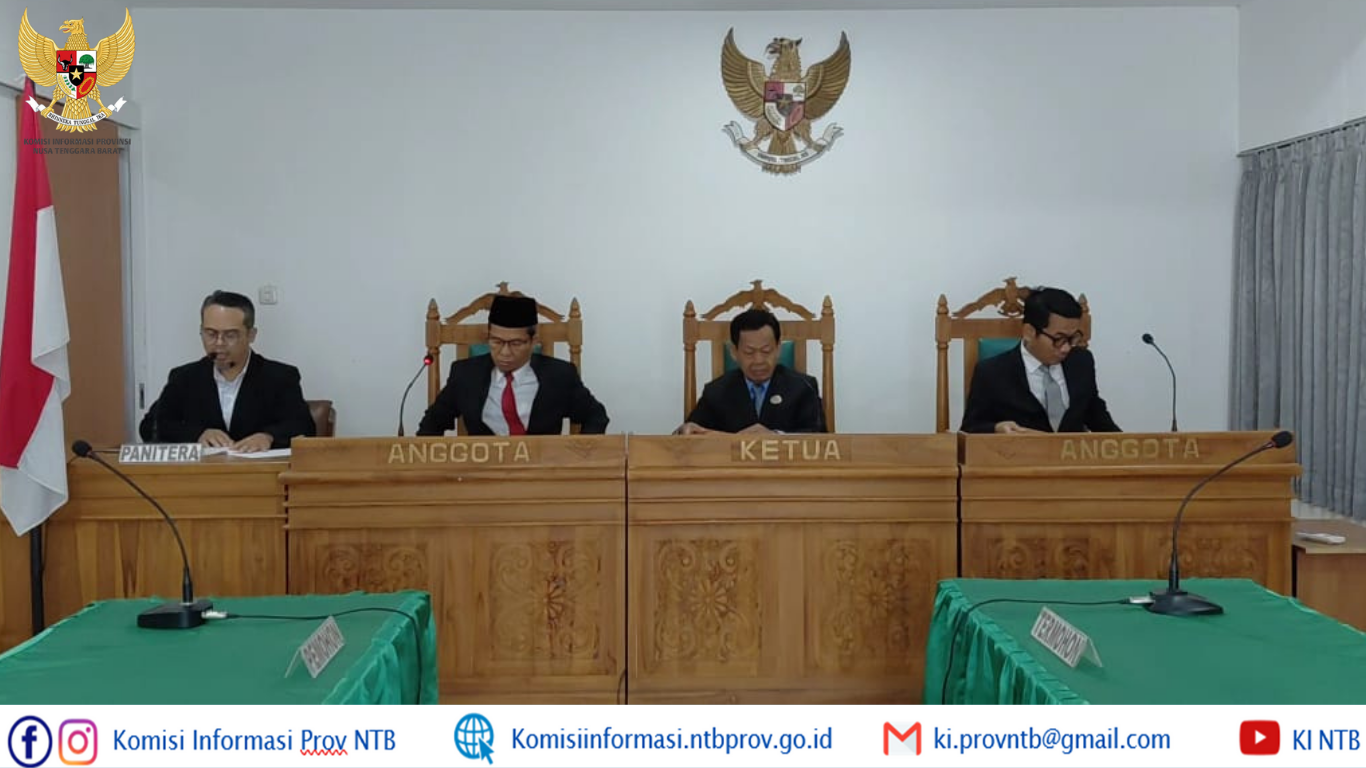 Sidang Sengketa LAUK vs Dinas Peternakan dan Kesehatan Hewan NTB Ditunda Karena Ketidakhadiran Para Pihak
