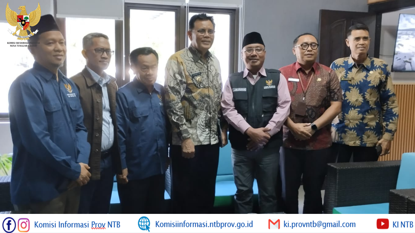 Tim Visitasi Komisi Informasi NTB Lakukan Emonev Keterbukaan Informasi di Kabupaten Sumbawa
