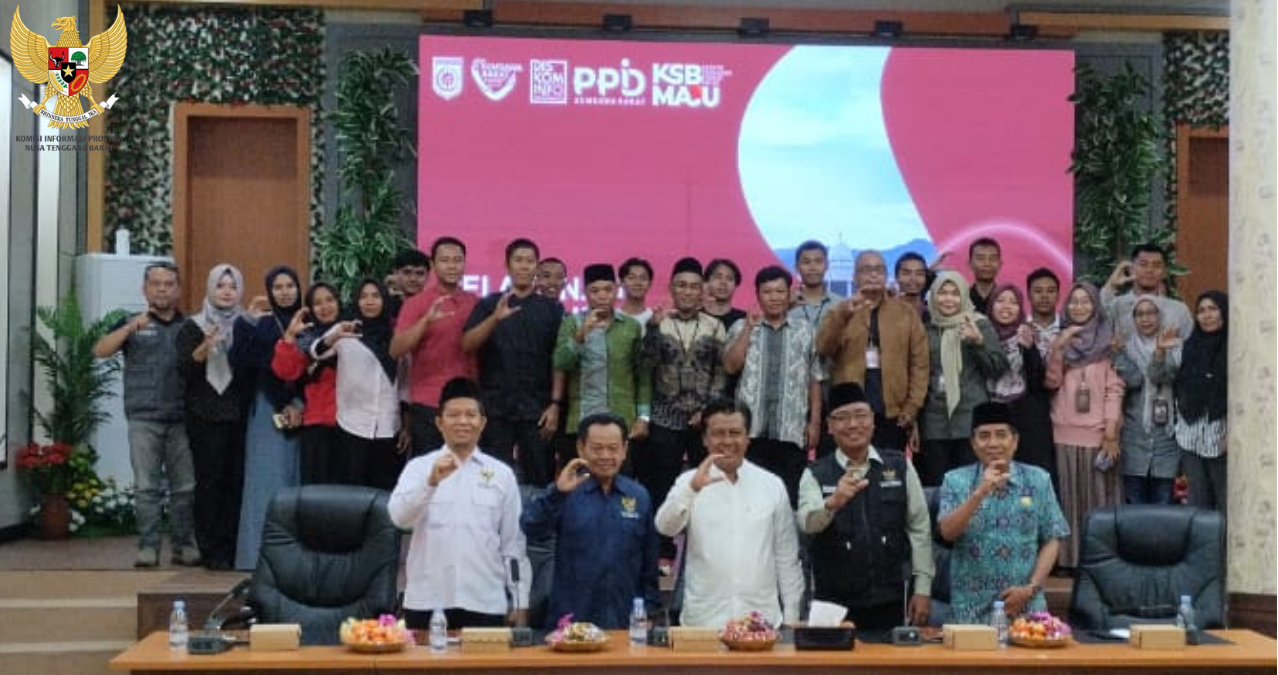 Tim Visitasi Komisi Informasi NTB Apresiasi Inovasi Keterbukaan Informasi di Kabupaten Sumbawa Barat