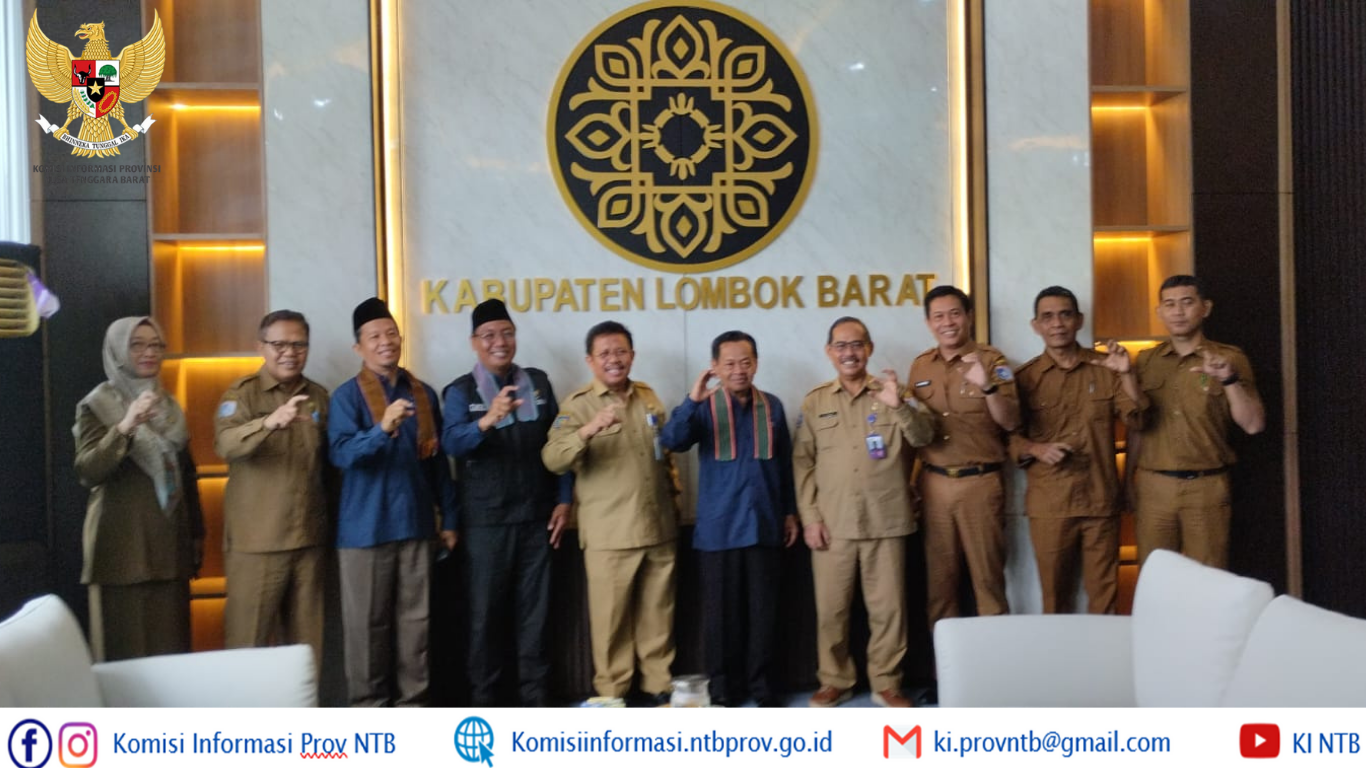 Visitasi KIP 2025: Lombok Barat Tunjukkan Langkah Nyata Perkuat Keterbukaan Informasi Publik