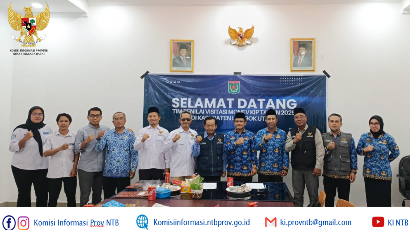 Visitasi Komisi Informasi NTB ke Lombok Utara: Penguatan PPID Desa, KIM, dan Layanan Ramah Disabilitas Jadi Sorotan