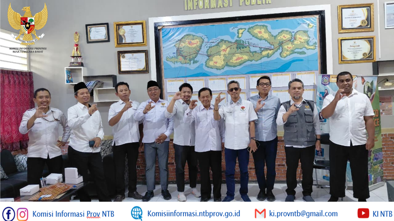 Visitasi Tim Monev Komisi Informasi Provinsi NTB ke Dinas Pertanian dan Perkebunan Provinsi NTB