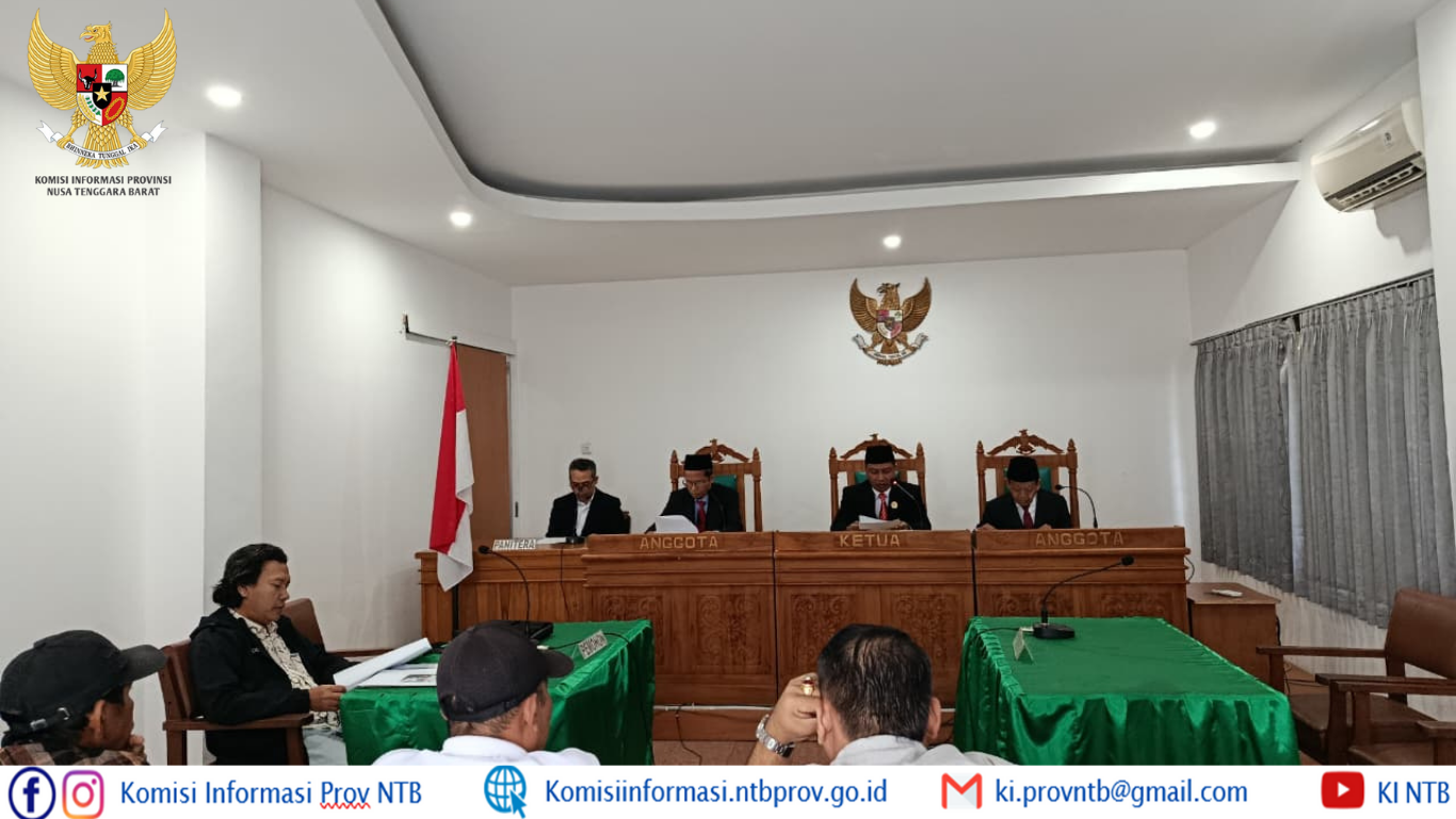 Sidang Sengketa Informasi LAUK vs Disperkim NTB Masuki Tahap Pembuktian