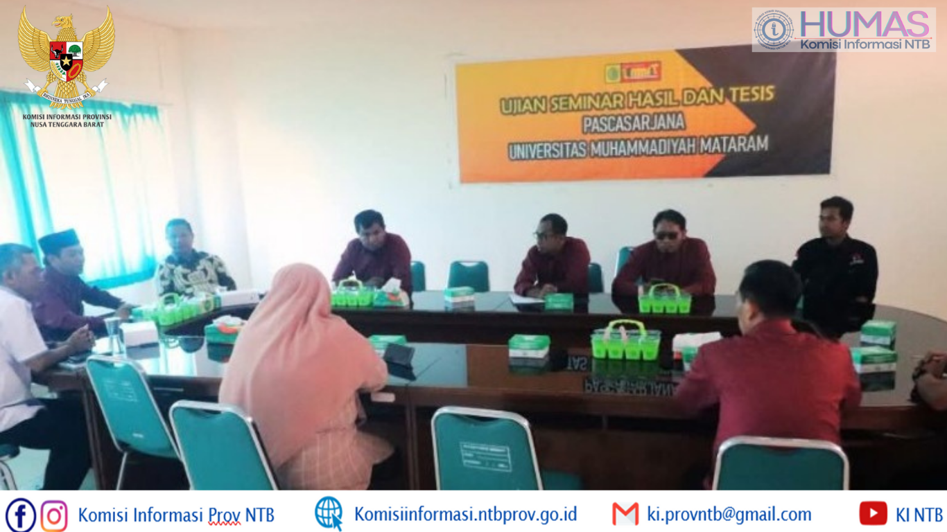 KI NTB Perkuat Sinergi dengan Bawaslu dan Pascasarjana UMMAT Dorong Demokrasi Partisipatif