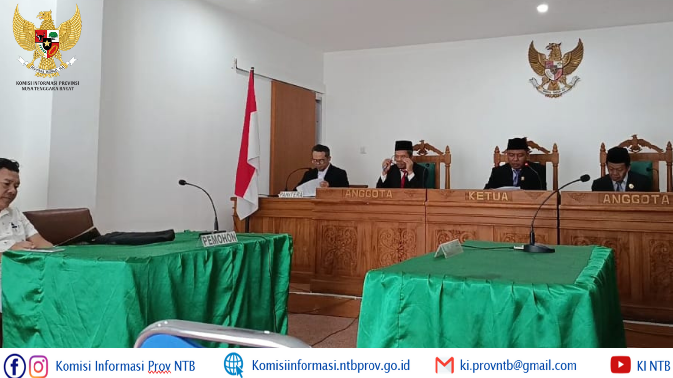 KI NTB Tunda Sidang Ajudikasi 024/KINTB/PSI-REG/X/2025 karena Termohon Tidak Hadir