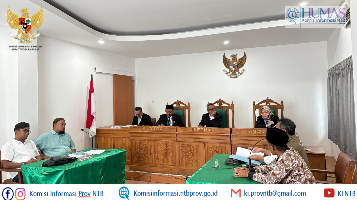 Transparansi Diuji, Sidang Sengketa FP4-NTB vs Dinas Sosial Loteng Masuki Tahap Mediasi