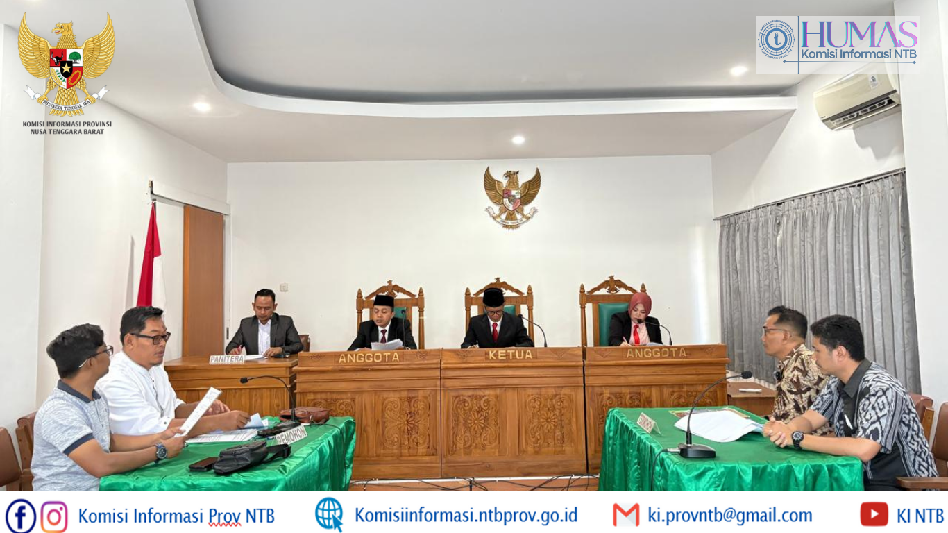 Mediasi Berhasil, Sengketa Informasi FP4-NTB dan DPMPTSP Loteng Capai Kesepakatan