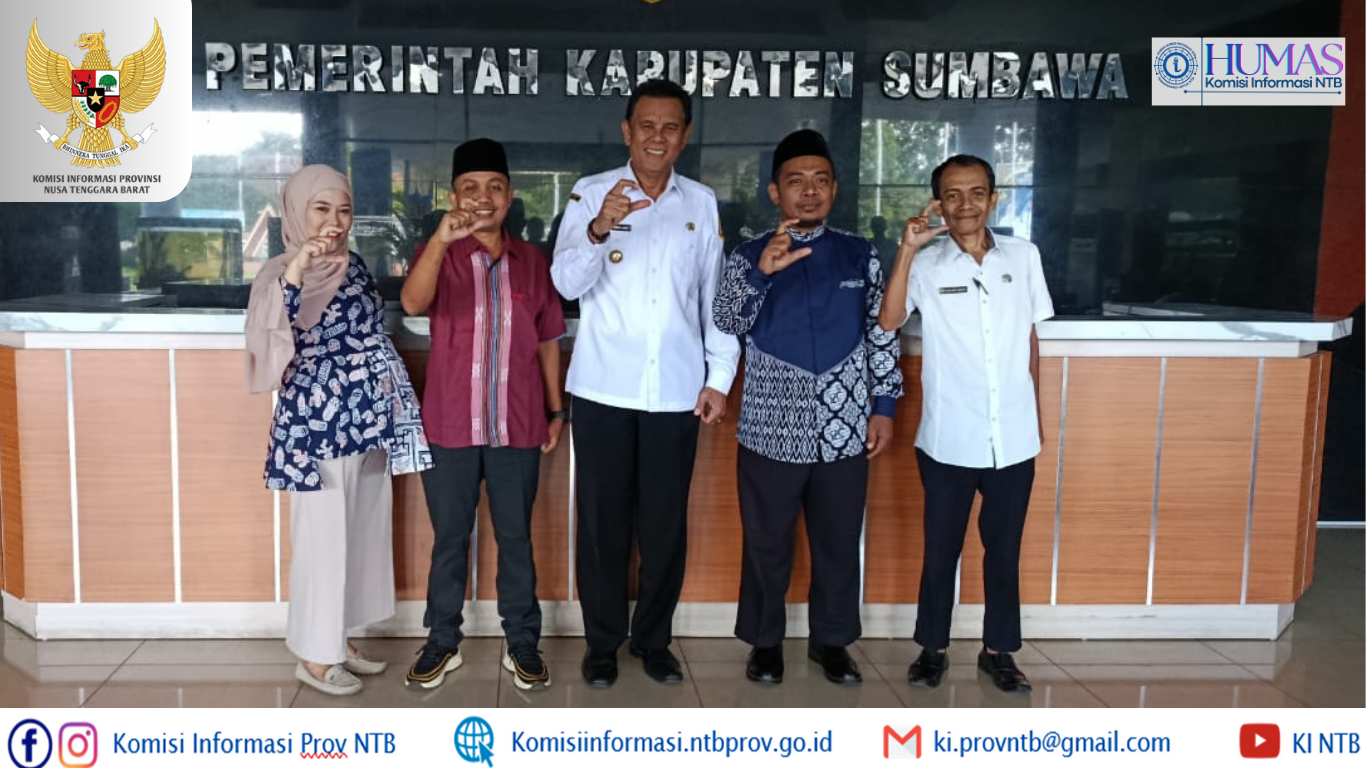 Pertahankan Predikat Informatif, KI NTB Dorong Optimalisasi PPID di Sumbawa