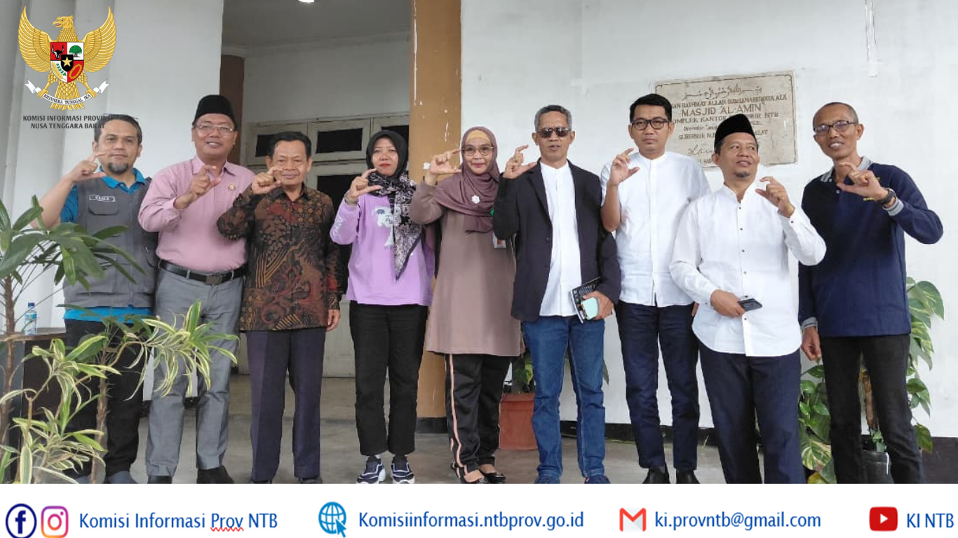 Visitasi Monev 2025: KI NTB Telusuri Inovasi Keterbukaan Informasi di Biro Umum