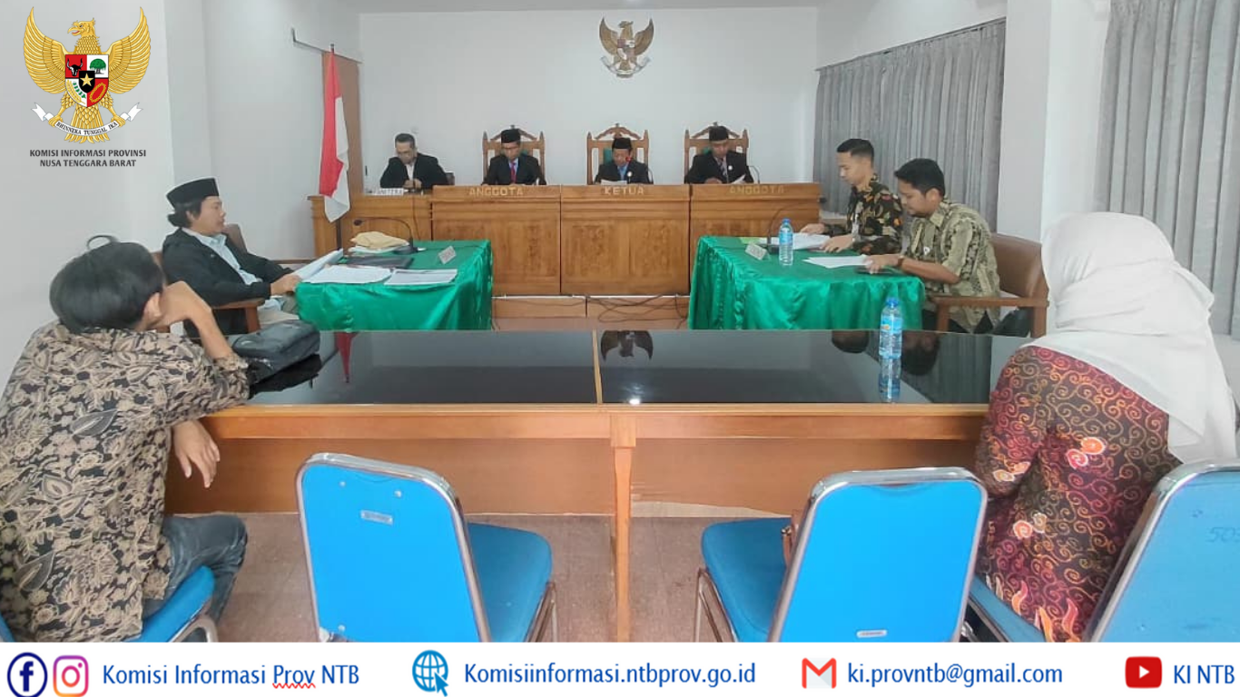 Sidang Sengketa Informasi LAUK vs BPJS Ketenagakerjaan NTB Berlanjut ke Tahap Pembuktian