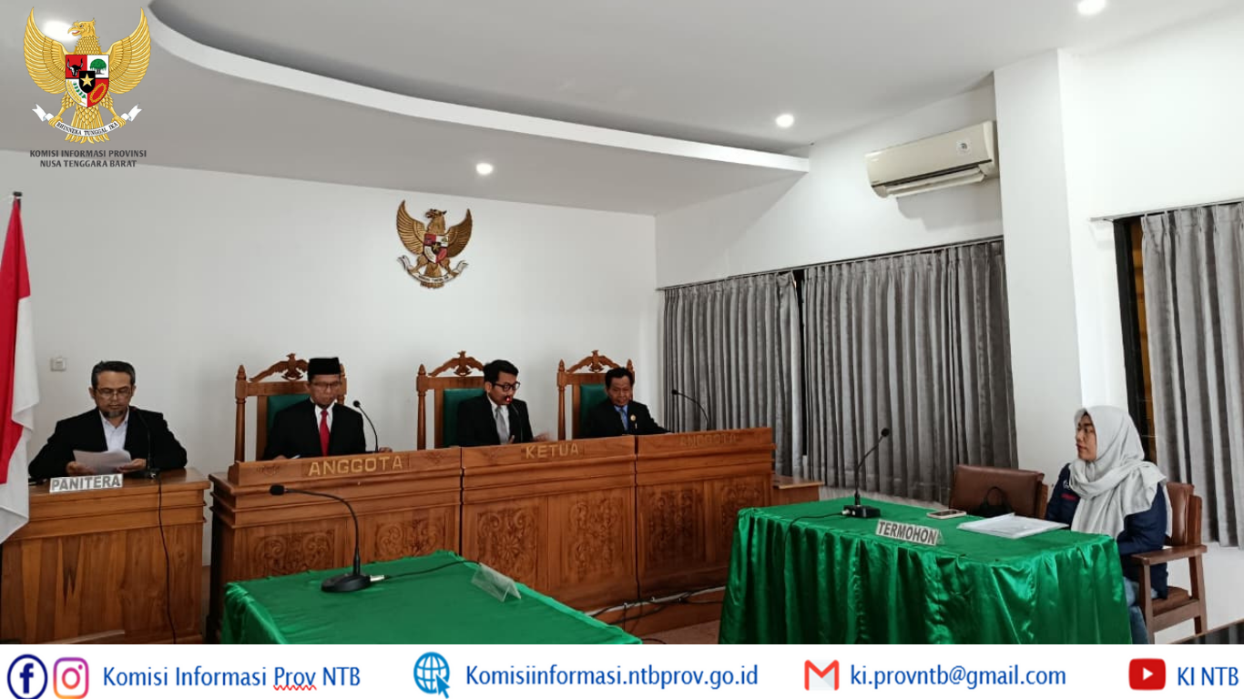 Sidang Sengketa Informasi LAUK vs CV. Fortuna Ditunda, Pemohon Tidak Hadir