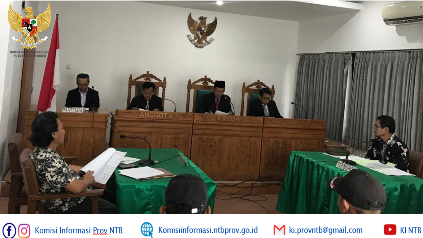 Sidang Sengketa Informasi LAUK vs Dinkes NTB Berlanjut, Majelis Anjurkan Mediasi dan Capai Kesepakatan