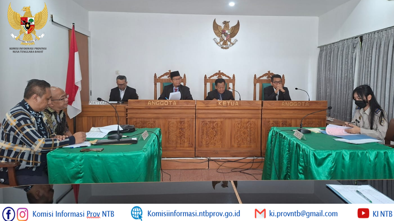 Mediasi Belum Temui Titik Temu, Sengketa Informasi Winoto vs BPN Lombok Tengah Berlanjut