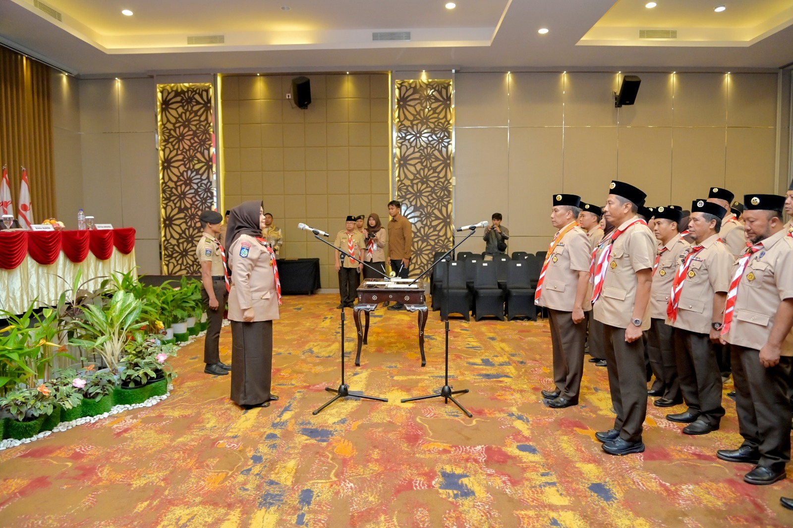 SEKJEN KWARTIR NASIONAL LANTIK MABIDA, WAKIL GUBERNUR NTB LANTIK ANDALAN KWARDA DAN LPK