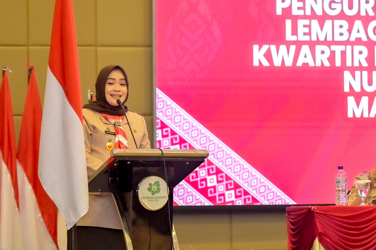 WAKIL GUBERNUR - UMI DINDA: Mari Jadikan Gerakan Pramuka Sebagai Media Pembina Generasi Muda NTB