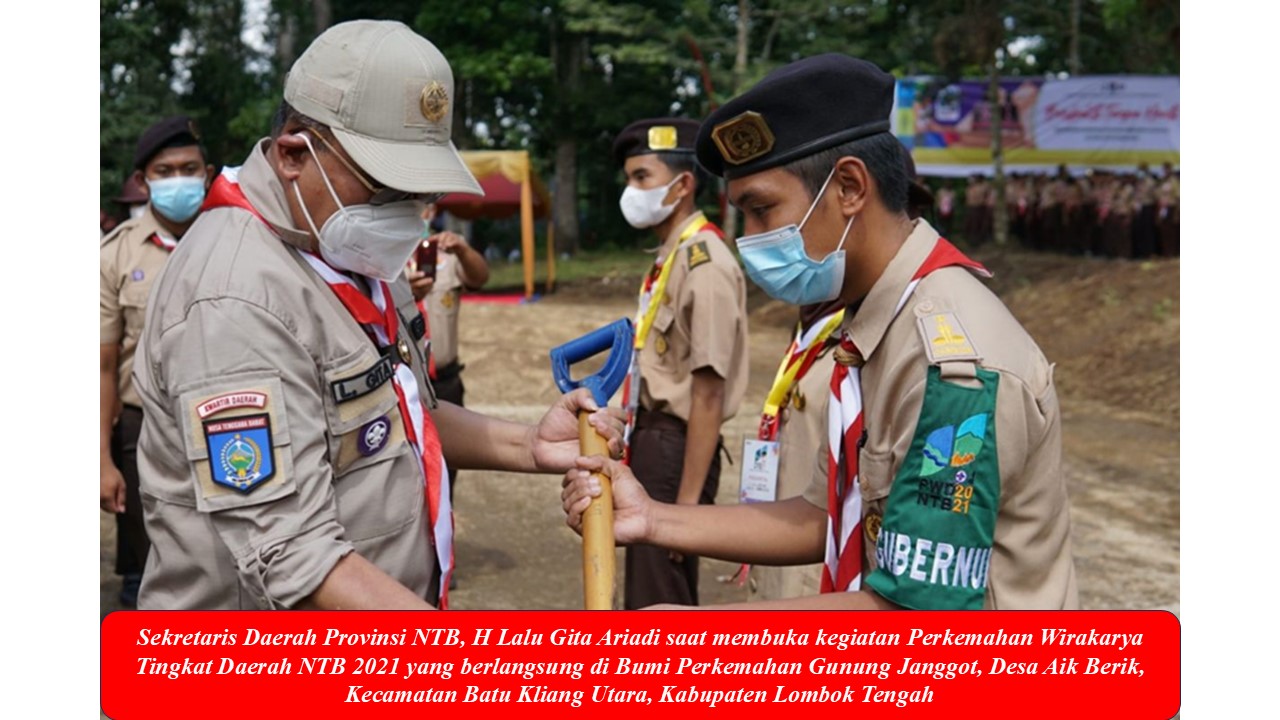 PEMPROV NTB AJAK PRAMUKA MENEBAR KEBAIKAN